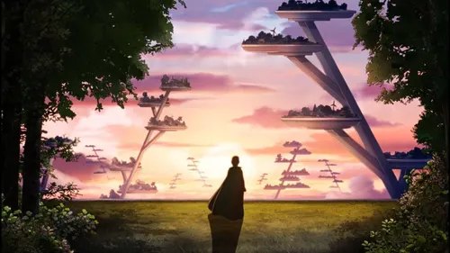 Arco, film d’animation sorti en 2025, salué pour son univers Solar Punk || Arco, an animated film released in 2025, praised for its Solarpunk world