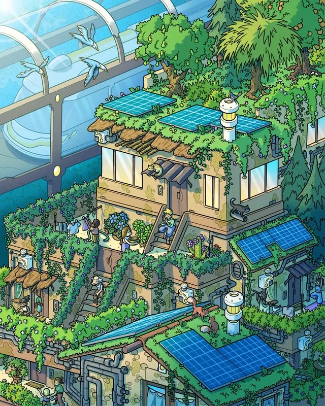 Solarpunk: Between Ecological Dream and Return to the Countryside